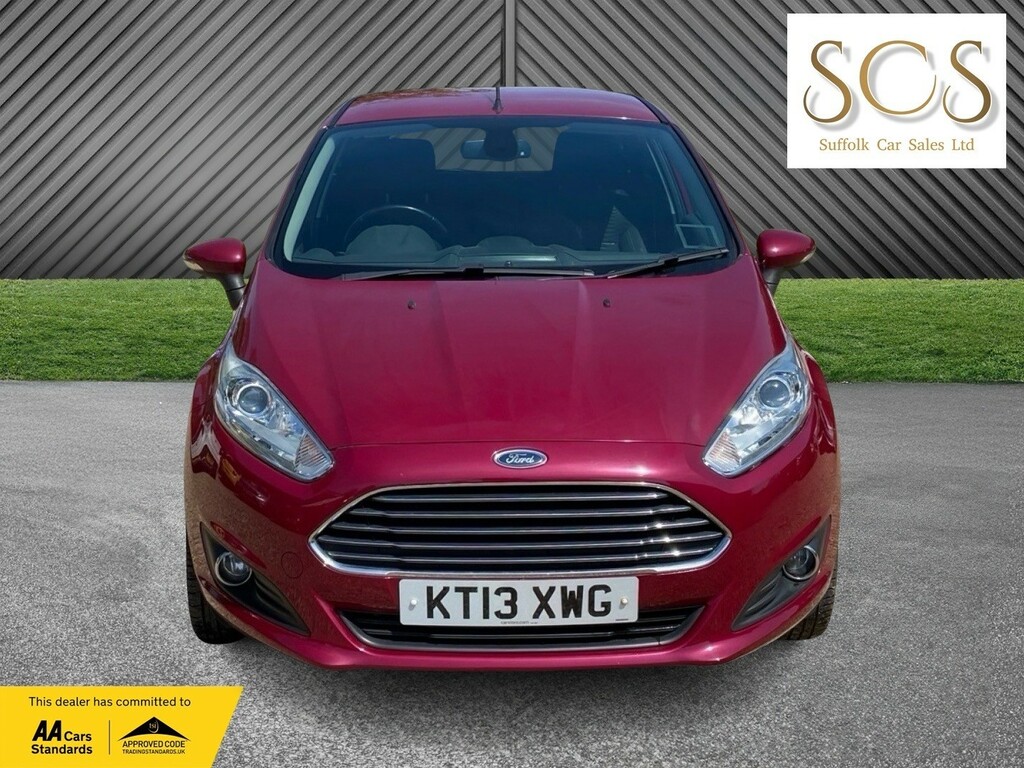 Ford Fiesta Hatchback 1.0 T Ecoboost Titanium 201313 KT13XWG Red #2