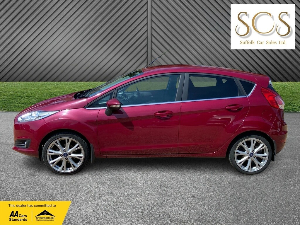 Ford Fiesta Hatchback 1.0 T Ecoboost Titanium 201313 KT13XWG Red #4