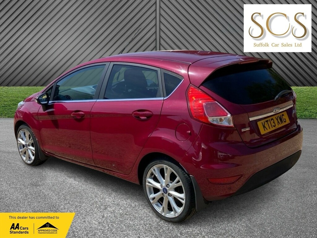 Ford Fiesta Hatchback 1.0 T Ecoboost Titanium 201313 KT13XWG Red #5