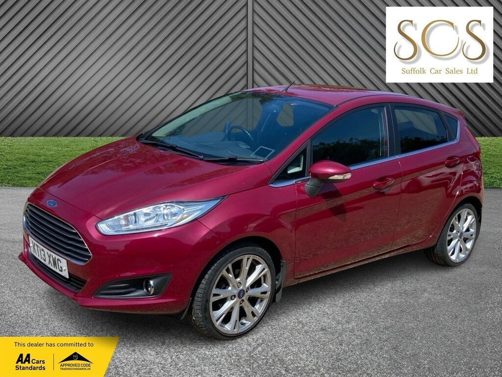 Ford Fiesta Hatchback 1.0 T Ecoboost Titanium 201313 KT13XWG Red #3