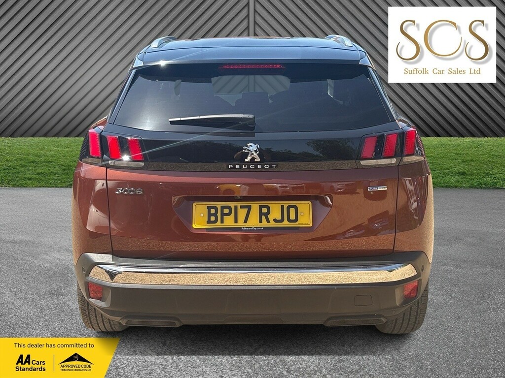 Peugeot 3008 Suv 1.2 Puretech Allure 201717 BP17RJO Brown #6