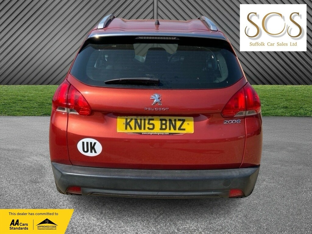 Peugeot 2008 Suv 1.2 Vti Puretech Active 201515 KN15BNZ Red #6