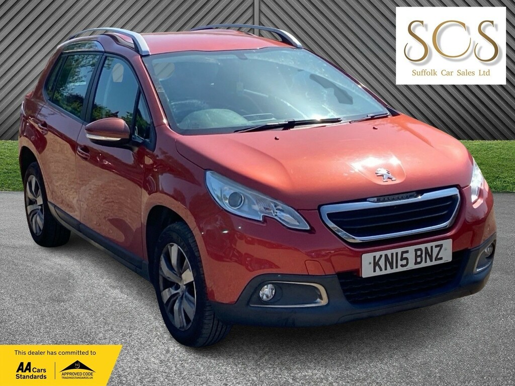 Peugeot 2008 Suv 1.2 Vti Puretech Active 201515 Red
