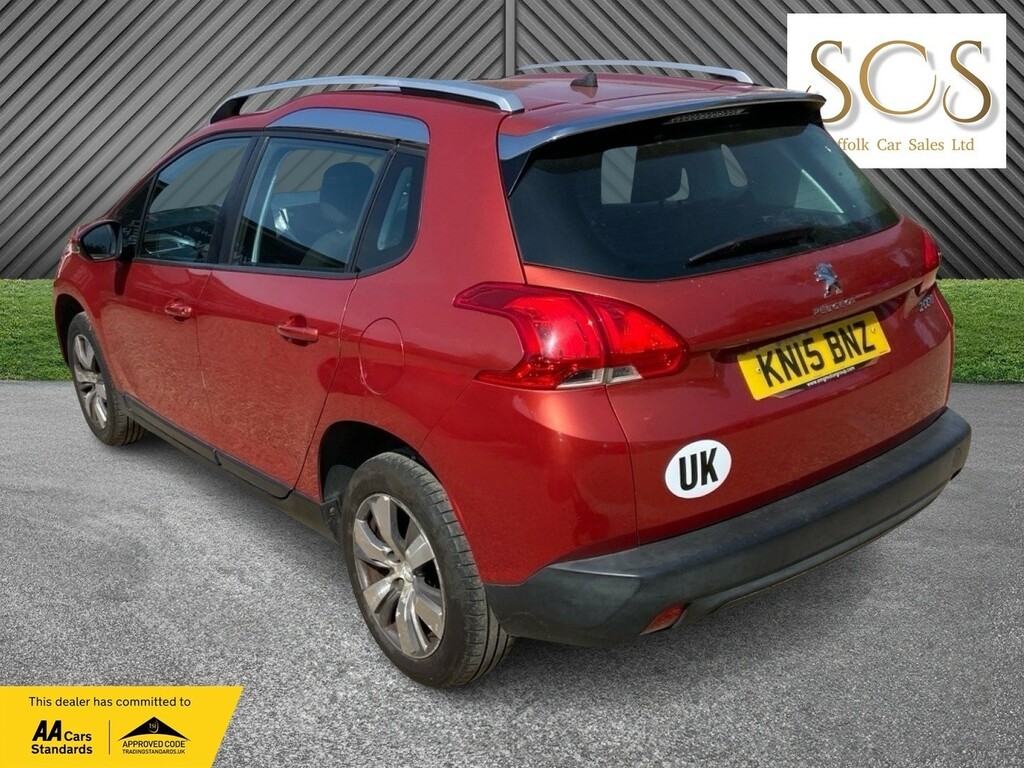 Peugeot 2008 Suv 1.2 Vti Puretech Active 201515 KN15BNZ Red #5