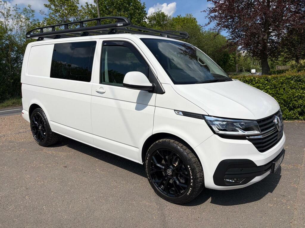 Volkswagen Transporter Combi Van 2.0 Tdi T32 Highline Kombi Dsg Fwd Swb E GD24VHG White #2