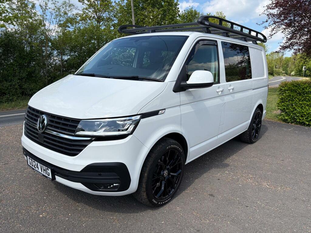 Volkswagen Transporter Combi Van 2.0 Tdi T32 Highline Kombi Dsg Fwd Swb E GD24VHG White #4