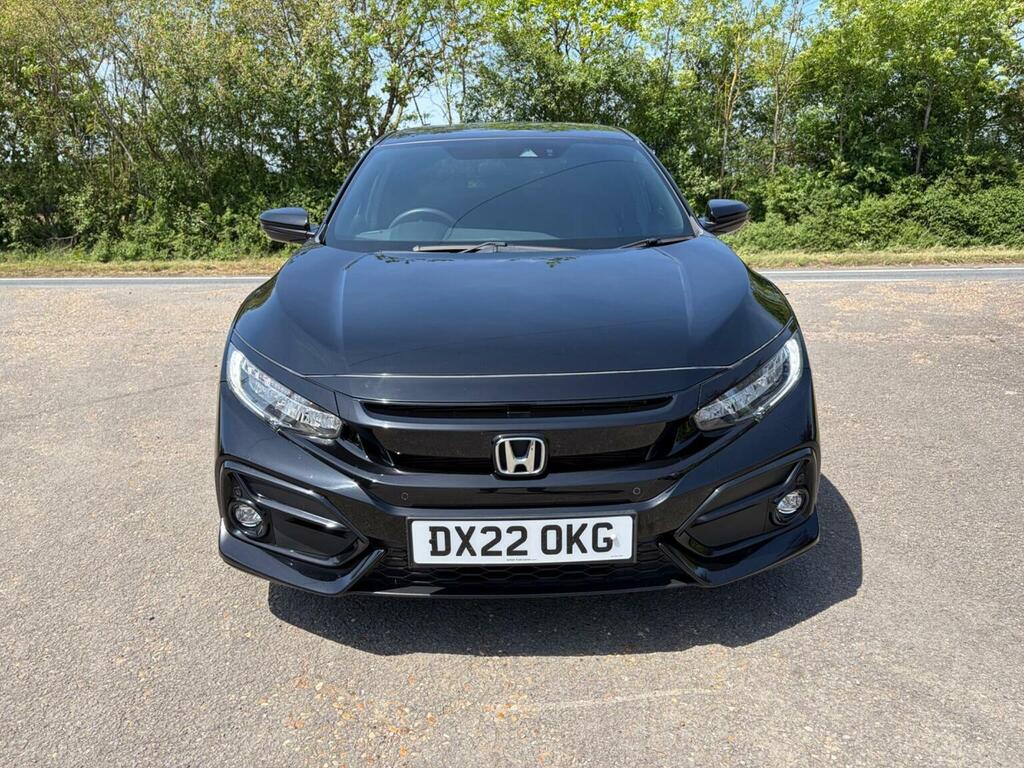 Honda Civic Hatchback 1.0 Vtec Turbo Sr Cvt Euro 6 Ss Black #3