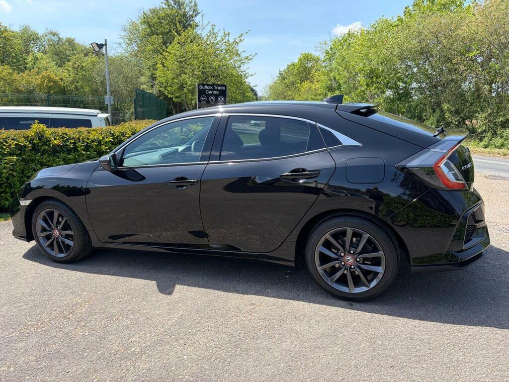 Honda Civic Hatchback 1.0 Vtec Turbo Sr Cvt Euro 6 Ss Black