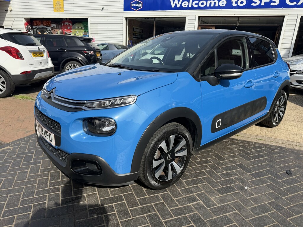 Citroen C3 1.2 Puretech Flair BT18UPD Blue #3