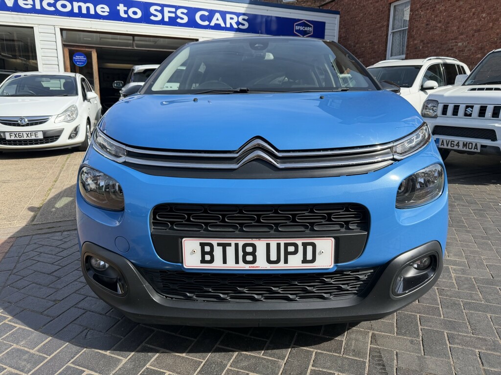 Citroen C3 1.2 Puretech Flair BT18UPD Blue #4