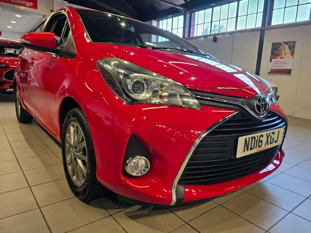 Toyota Yaris 1.33 Dual Vvt-i Icon Hatchback E ND16XGJ Red #4