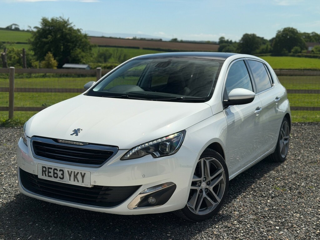 Peugeot 308 1.6 E-hdi Feline 2013 White