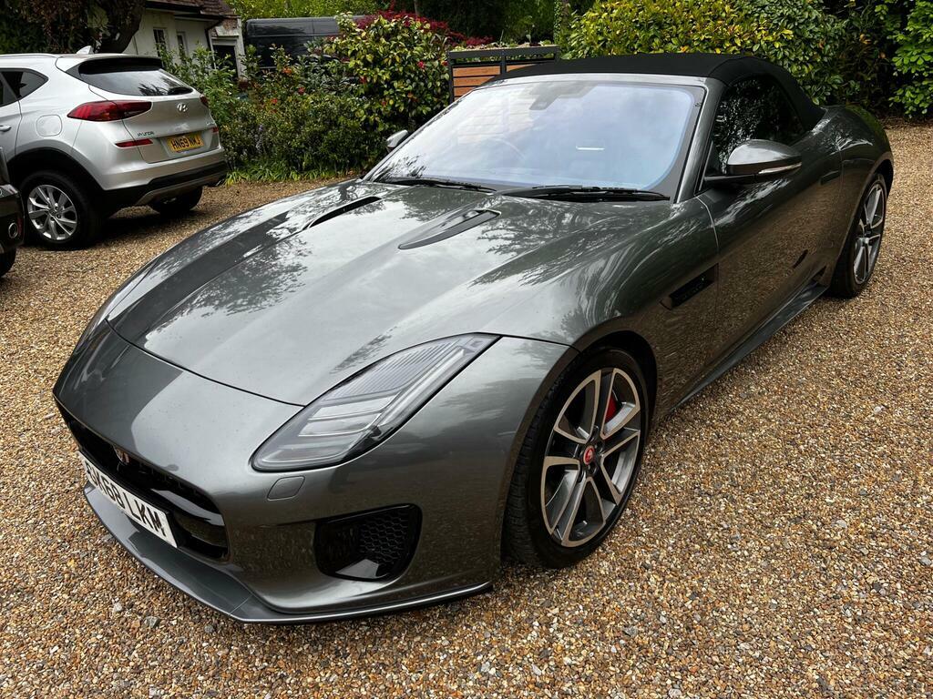 Jaguar F-Type 3.0 V6 R-dynamic Euro 6 S S GK68LKM Grey #5