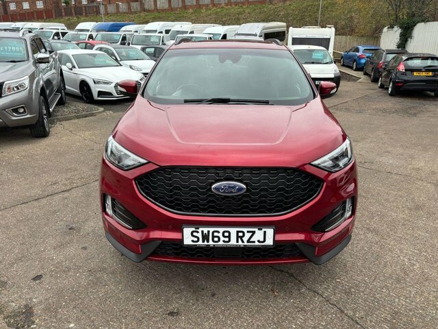 Ford Edge Ecoblue St-line Suv SW69RZJ Red #4