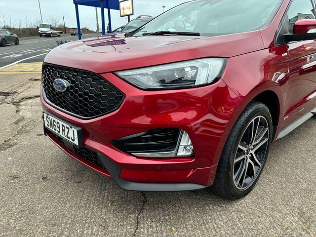 Ford Edge Ecoblue St-line Suv SW69RZJ Red #6