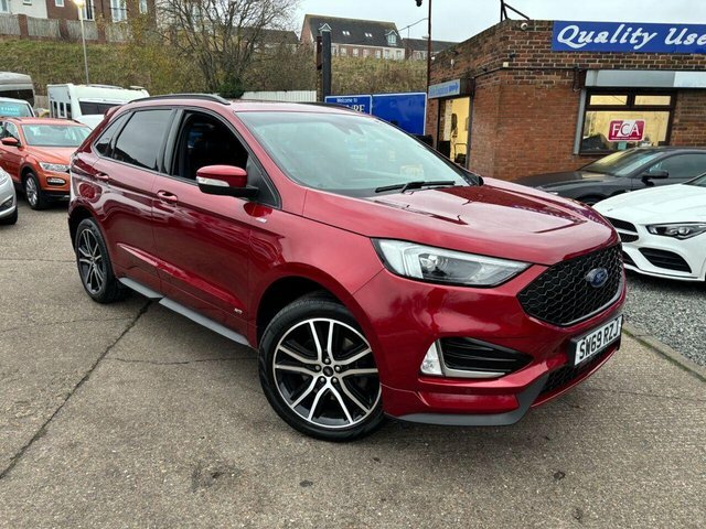 Ford Edge Ecoblue St-line Suv SW69RZJ Red #3