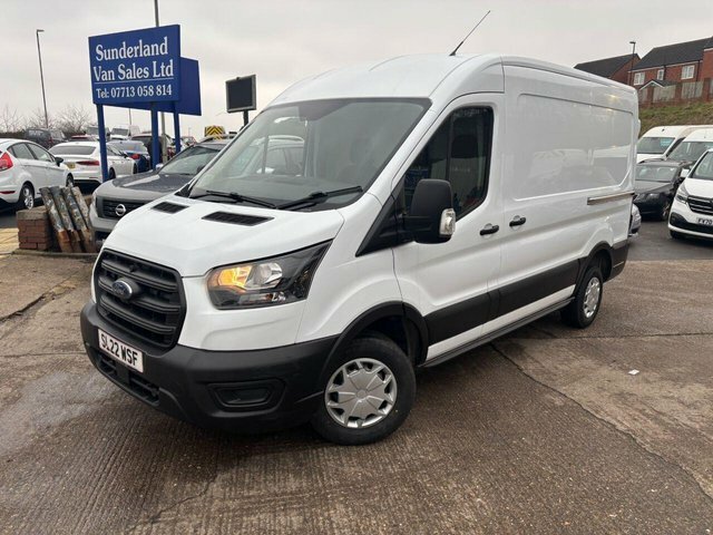 Ford Transit Custom 290 Ecoblue Leader Panel White