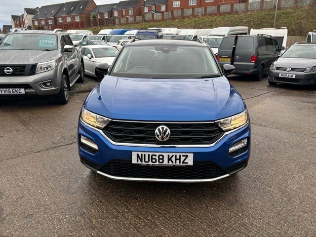 Volkswagen T-Roc Tdi Design Suv NU68KHZ Blue #4