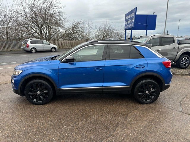 Volkswagen T-Roc Tdi Design Suv NU68KHZ Blue #5