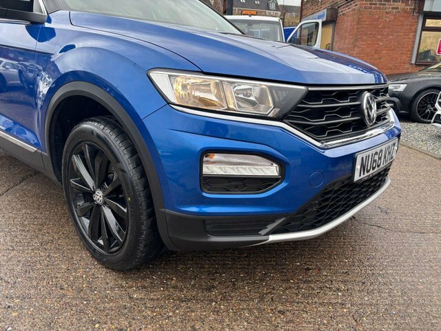 Volkswagen T-Roc Tdi Design Suv NU68KHZ Blue #2