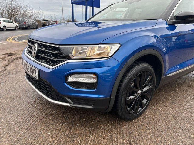 Volkswagen T-Roc Tdi Design Suv NU68KHZ Blue #6