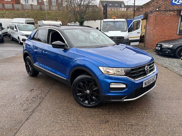 Volkswagen T-Roc Tdi Design Suv NU68KHZ Blue #3