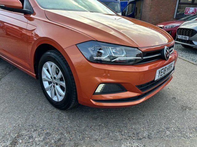 Volkswagen Polo Se Euro 6 Ss YE18HVH Orange #2