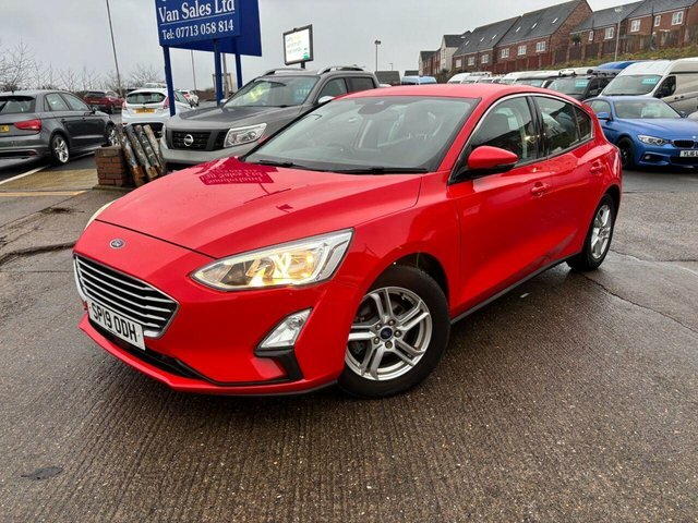 Ford Focus Ecoboost Zetec Hatchback Red