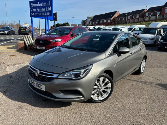 Vauxhall Astra Turbo Design Euro 6 Grey