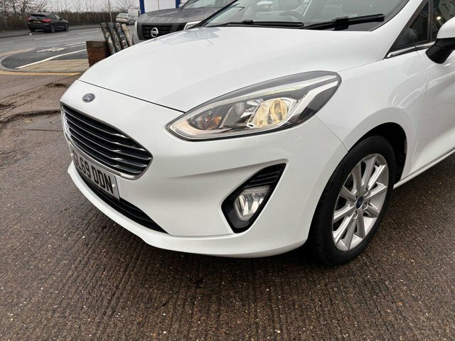 Ford Fiesta Tdci Titanium Hatchback GL69DDN White #5