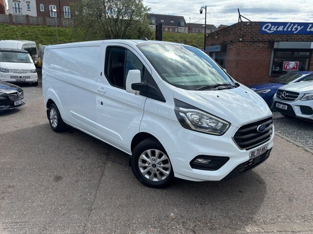 Ford Transit Custom 300 Ecoblue Limited L2 BL70WWJ White #3