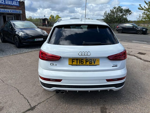 Audi Q3 Tdi S Line Plus FT16PBV White #4