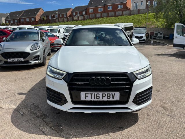 Audi Q3 Tdi S Line Plus FT16PBV White #2