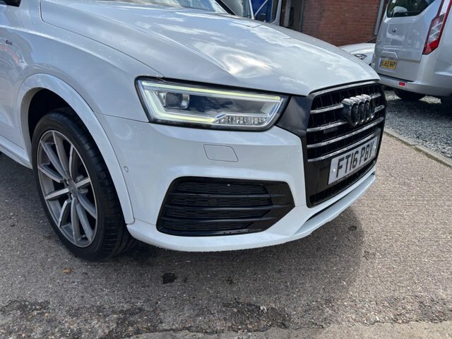 Audi Q3 Tdi S Line Plus FT16PBV White #5