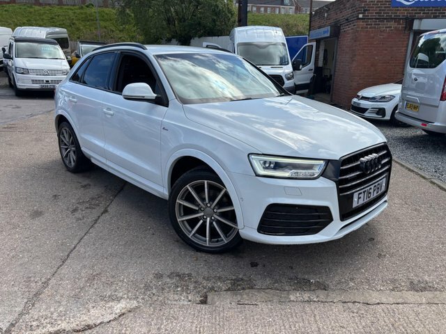 Audi Q3 Tdi S Line Plus FT16PBV White #3