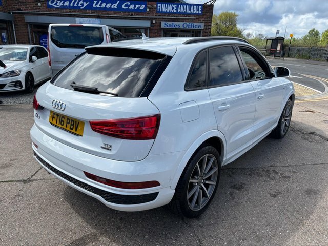 Audi Q3 Tdi S Line Plus FT16PBV White #6