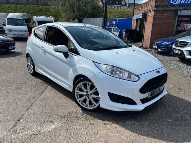 Ford Fiesta Ecoboost Zetec S Euro NK14PCZ White #3