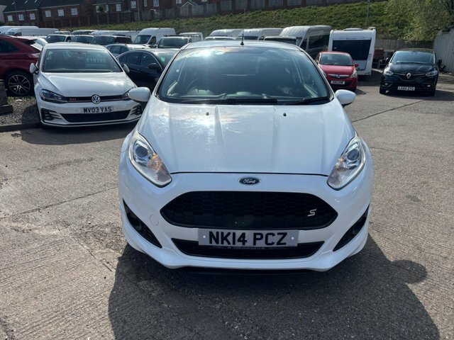 Ford Fiesta Ecoboost Zetec S Euro NK14PCZ White #4