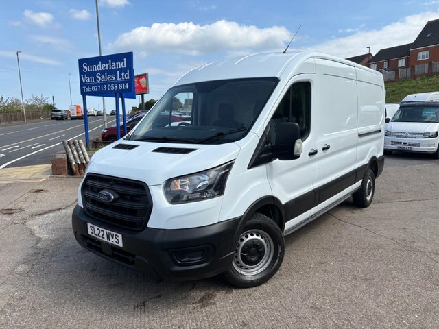 Ford Transit Custom 350 Ecoblue Leader Fwd White
