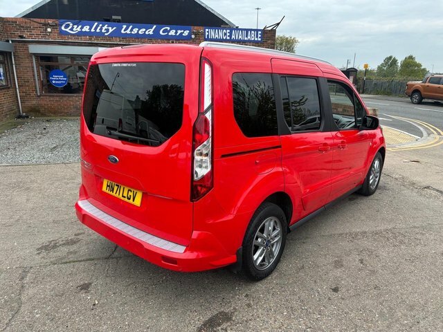 Ford Tourneo Connect Ecoblue Titanium Euro 6 Red #4