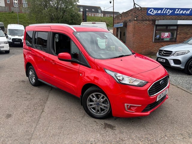 Ford Tourneo Connect Ecoblue Titanium Euro 6 Red #2