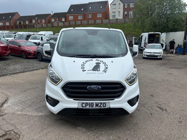 Ford Transit Custom 300 Ecoblue Limited L1 CP18MZO White #4