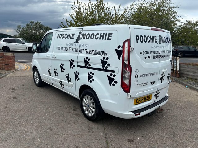 Ford Transit Custom 300 Ecoblue Limited L1 CP18MZO White #5