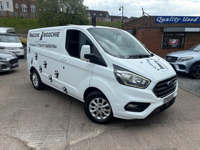 Ford Transit Custom 300 Ecoblue Limited L1 CP18MZO White #3