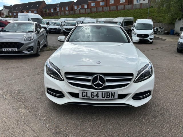 Mercedes-Benz C Class C220 Bluetec Sport G-tronic GL64UBN White #4