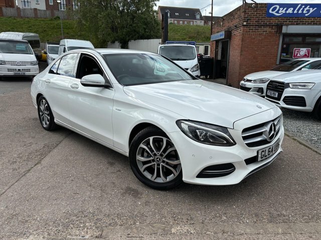 Mercedes-Benz C Class C220 Bluetec Sport G-tronic GL64UBN White #3