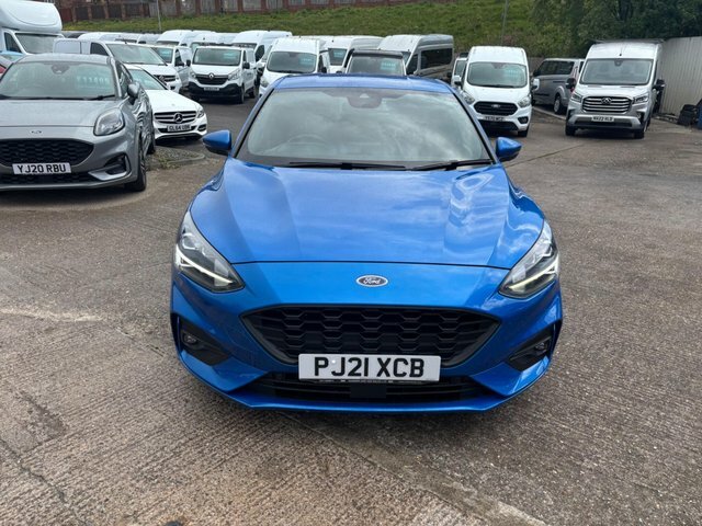 Ford Focus Ecoblue St-line X Euro PJ21XCB Blue #2