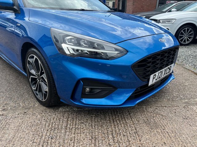 Ford Focus Ecoblue St-line X Euro PJ21XCB Blue #4