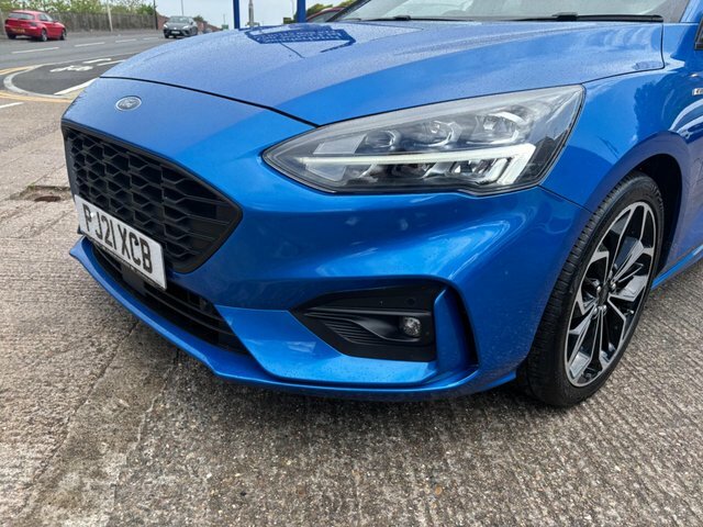 Ford Focus Ecoblue St-line X Euro PJ21XCB Blue #3