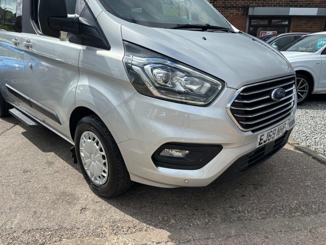 Ford Tourneo Custom 320 Ecoblue Shuttle L2 Silver #4